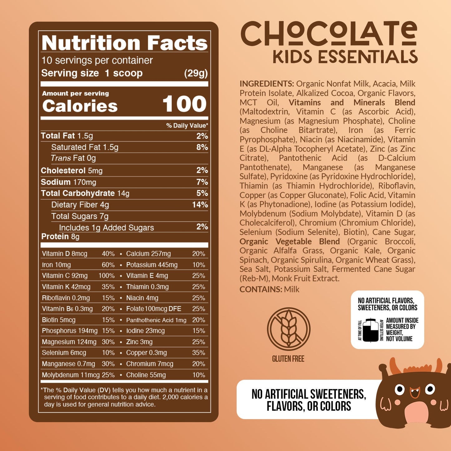Kid's Essentials Box with a Practical Kids’ Nutrition Format