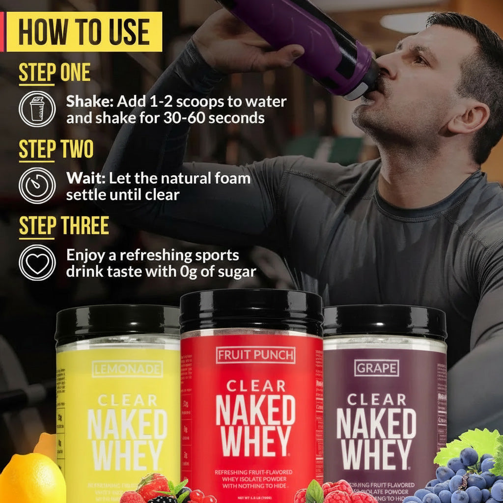 Lemonade Whey Protein Isolate - Lemonade with a Practical Everyday Format