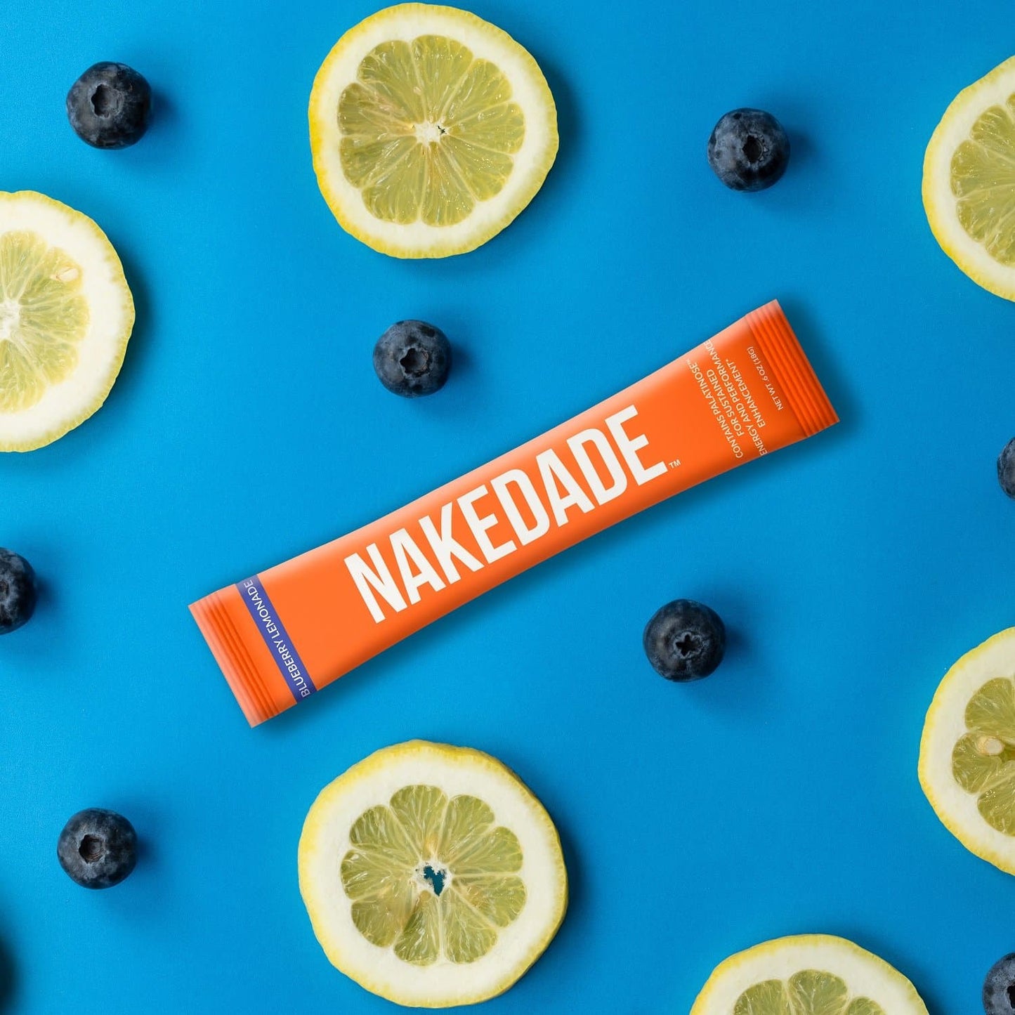 Electrolytes Powder Packets - Blueberry Lemonade - Blueberry Lemonade for Easy Mixing at Home or While Traveling