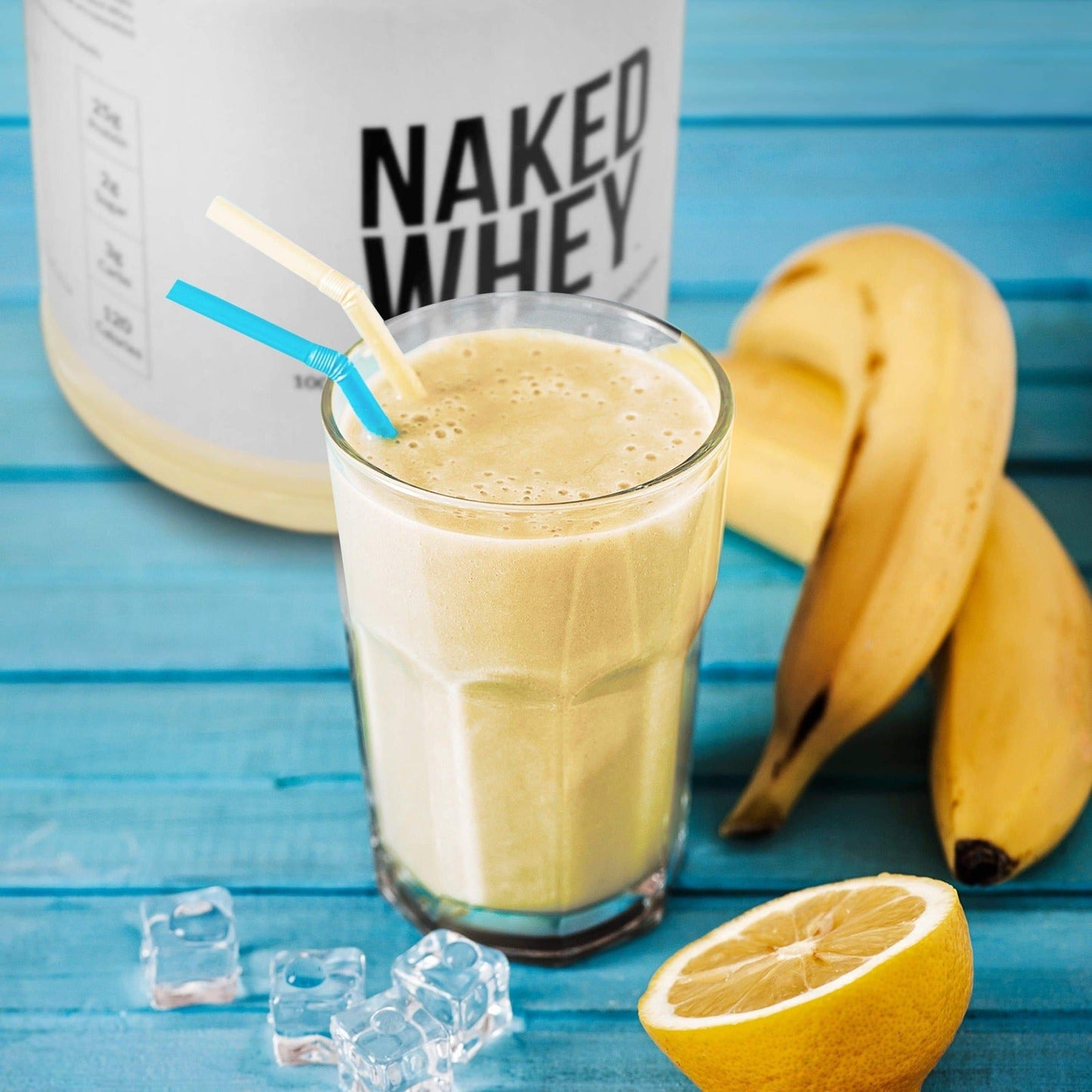 Vanilla Whey Protein Powder 1lb - Vanilla with a Straightforward Protein Formula