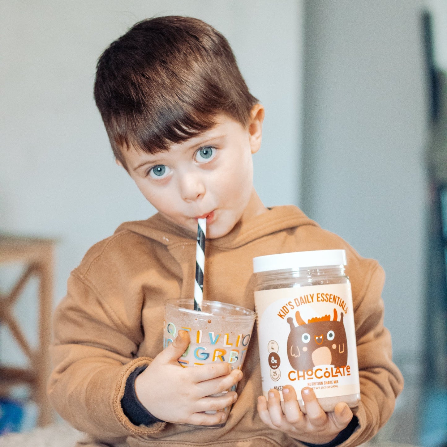 Kid's Nutrition Shake - Chocolate Formula with a Practical Kids’ Nutrition Format