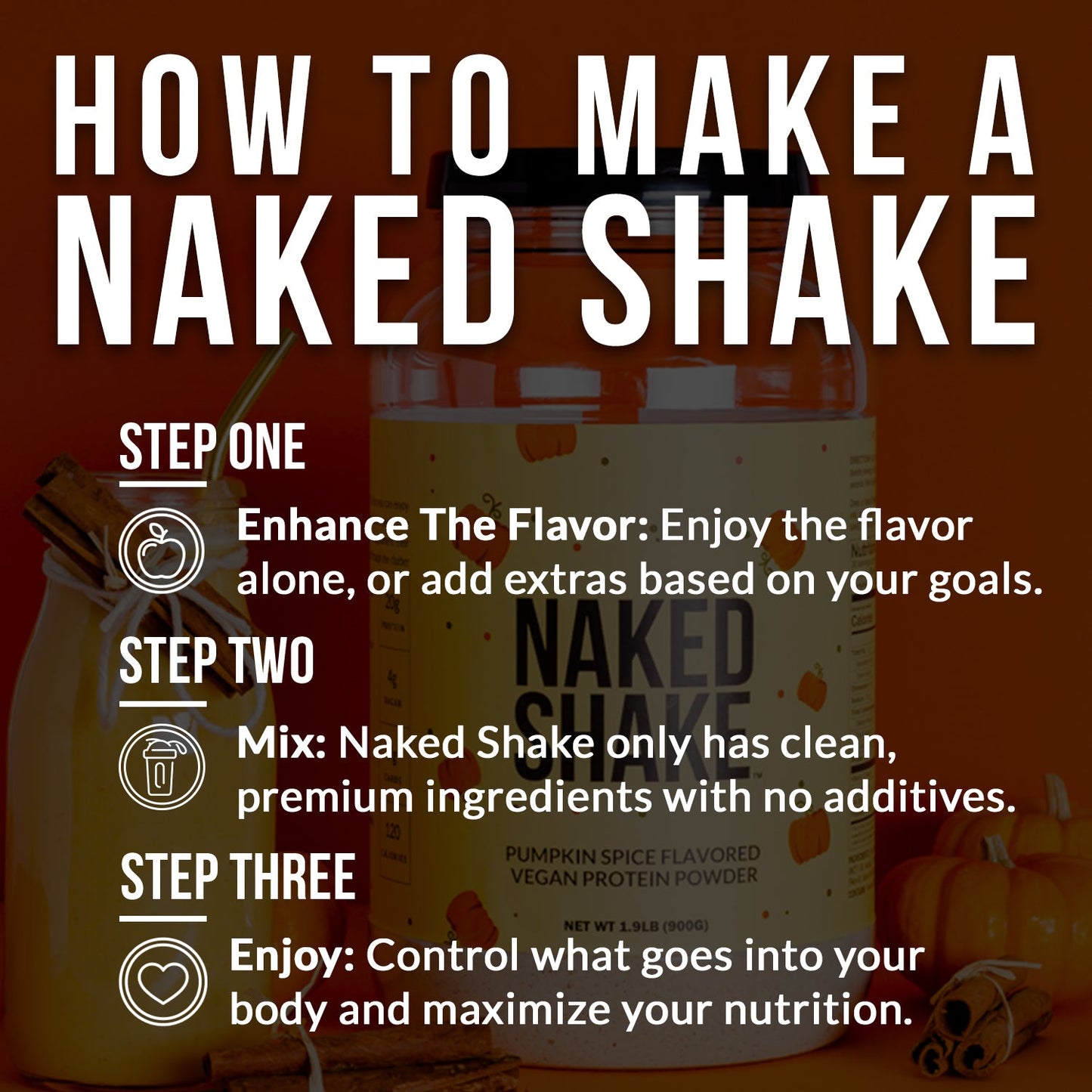 Pumpkin Spice Protein Shake - Pumpkin Spice for Easy Daily Protein Drinks