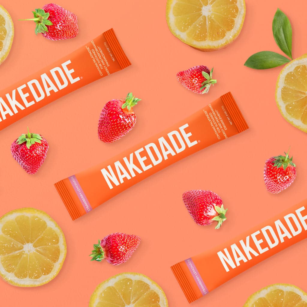 Electrolytes Powder Packets - Strawberry Lemonade - Strawberry Lemonade for Easy Mixing at Home or While Traveling
