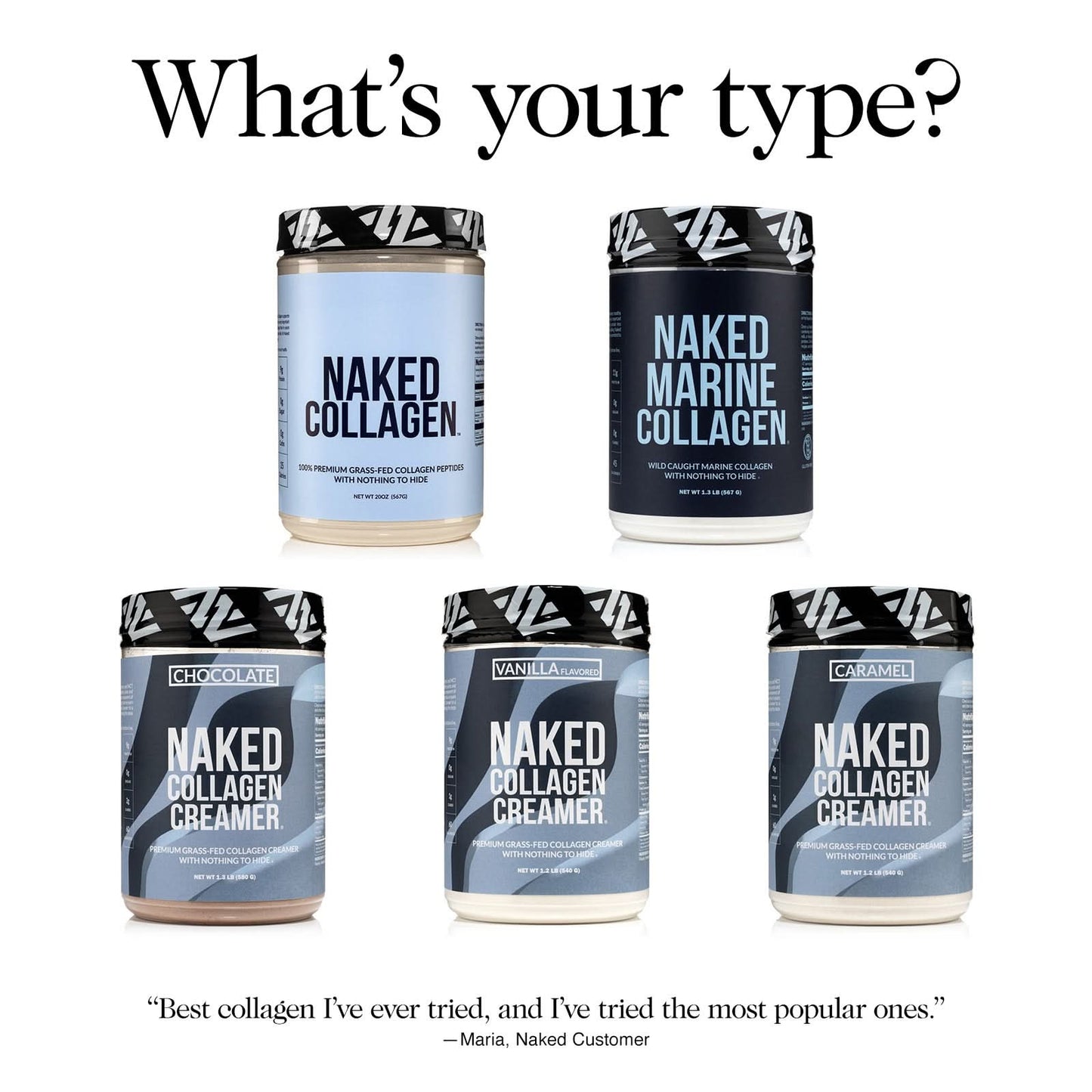 Marine Collagen Peptides Protein Powder - Marine Collagen for Easy Mixing at Home or On the Go