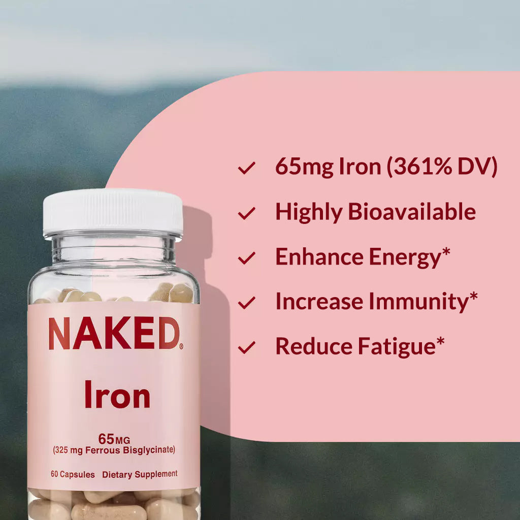Daily Iron Supplement - Iron with a Practical Nutrition Supplement Format