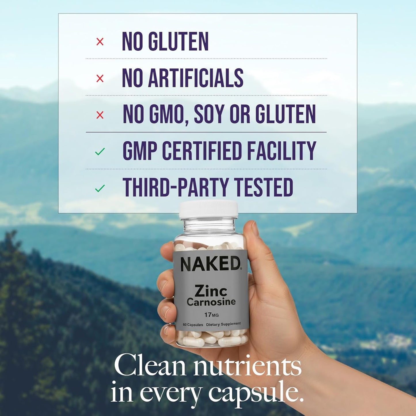 Daily Zinc Supplement - Zinc with a Practical Nutrition Supplement Format