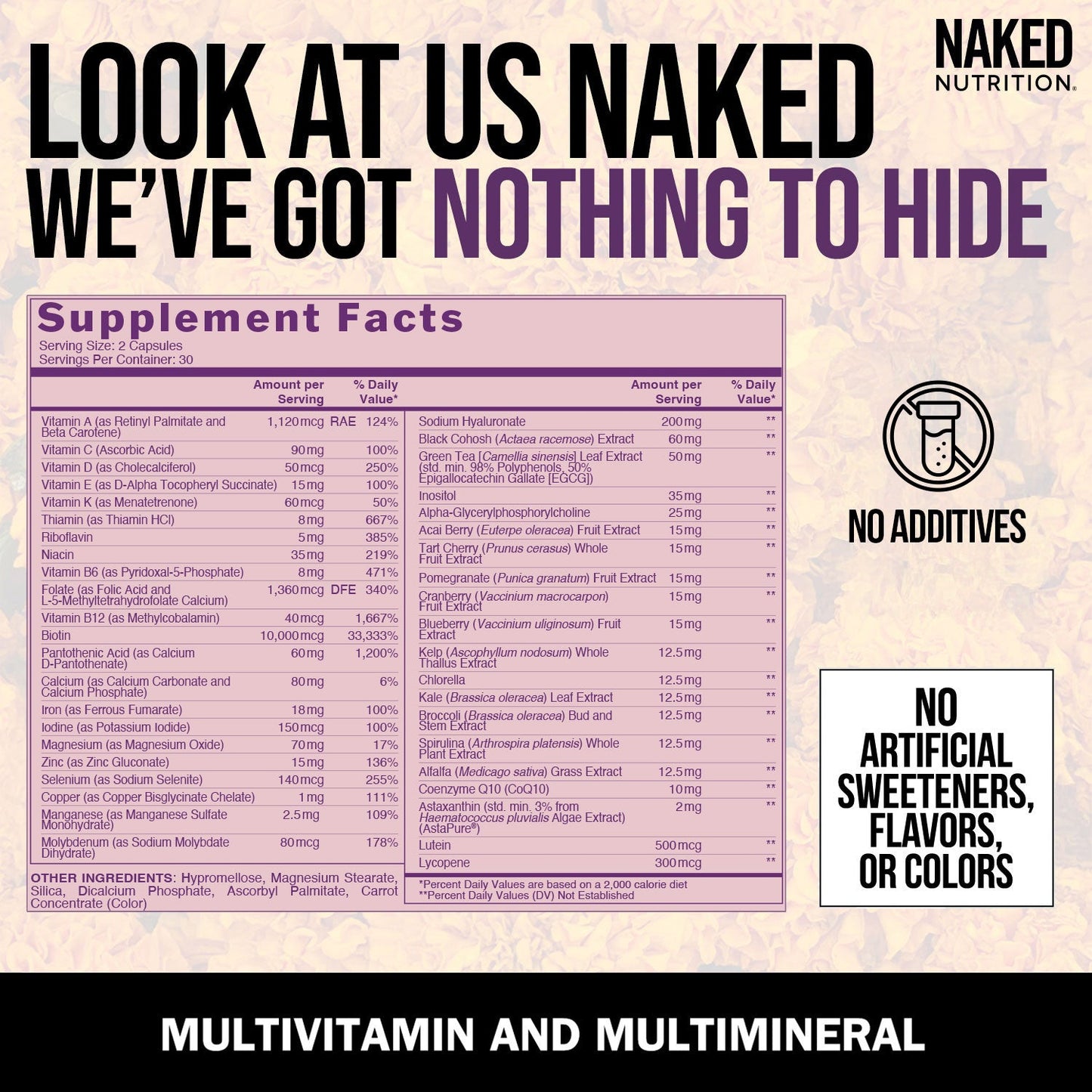 Multivitamin for Women - Women's with a Practical Nutrition Supplement Format
