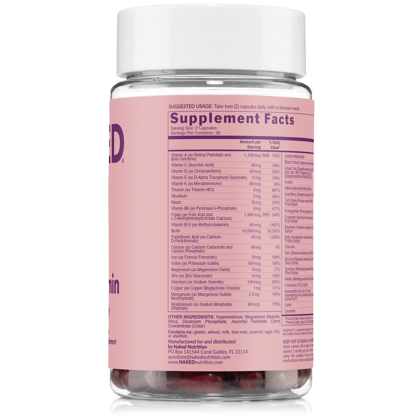 Multivitamin for Women - Women's with a Practical Nutrition Supplement Format