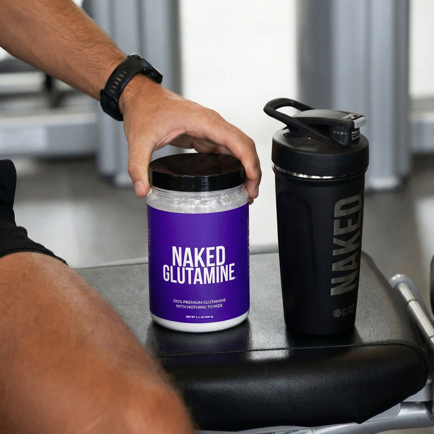 Glutamine Powder - 1.1LB for Flexible Active-Nutrition Use