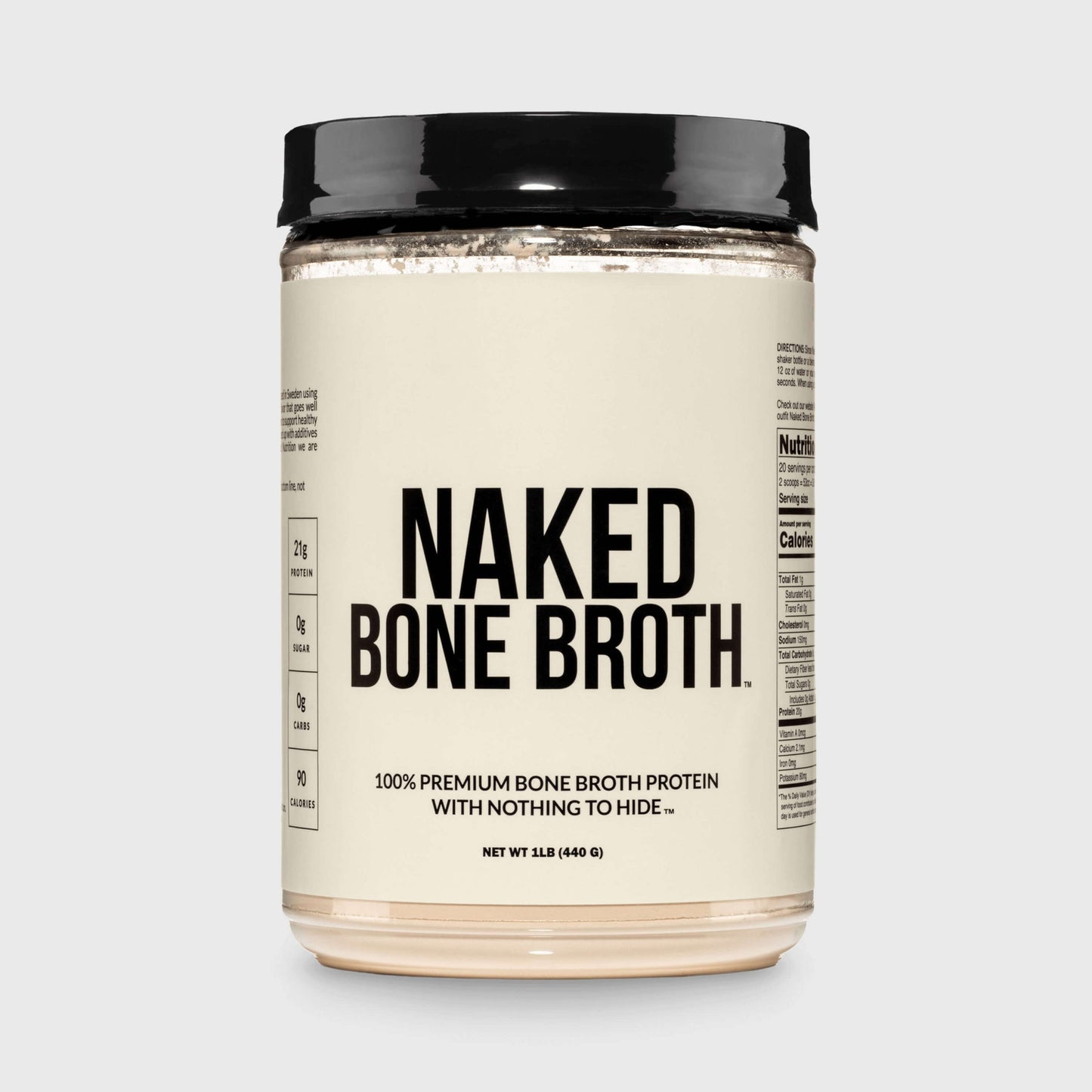 Bone Broth Protein Powder with a Straightforward Protein Formula