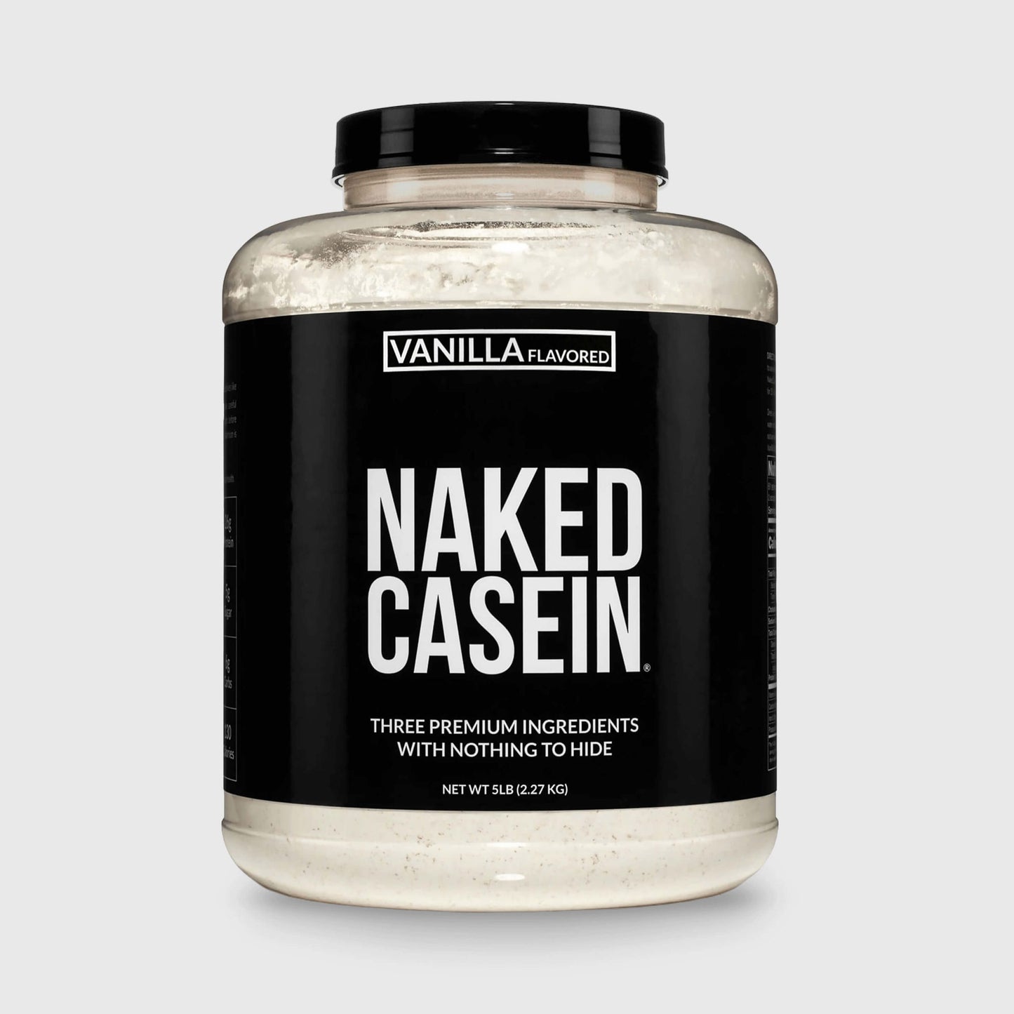 Vanilla Casein Protein Powder - Vanilla - Value Size with a Straightforward Protein Formula