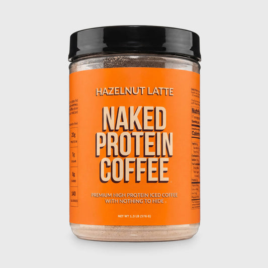 Hazelnut Latte Protein Iced Coffee - Hazelnut Latte for Easy Mixing at Home or On the Go