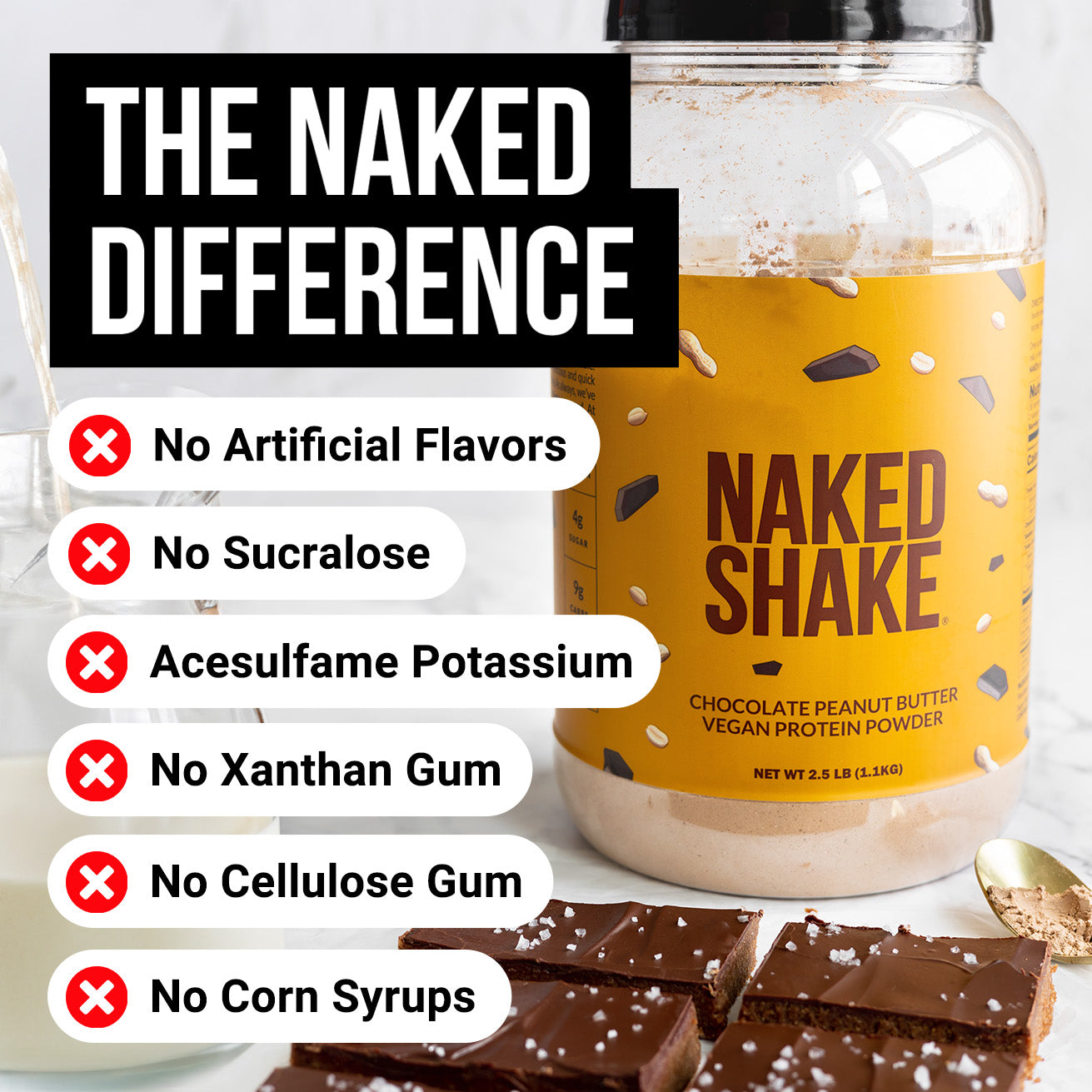 Chocolate PB Protein Shake - Chocolate Peanut Butter for Easy Daily Protein Drinks