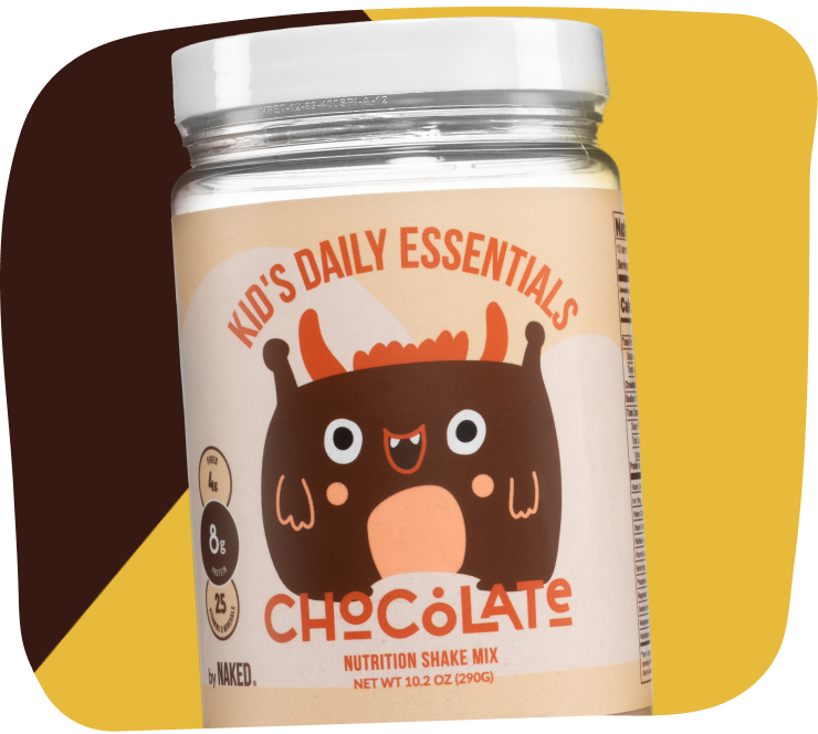 Kid's Nutrition Shake - Chocolate Formula with a Practical Kids’ Nutrition Format