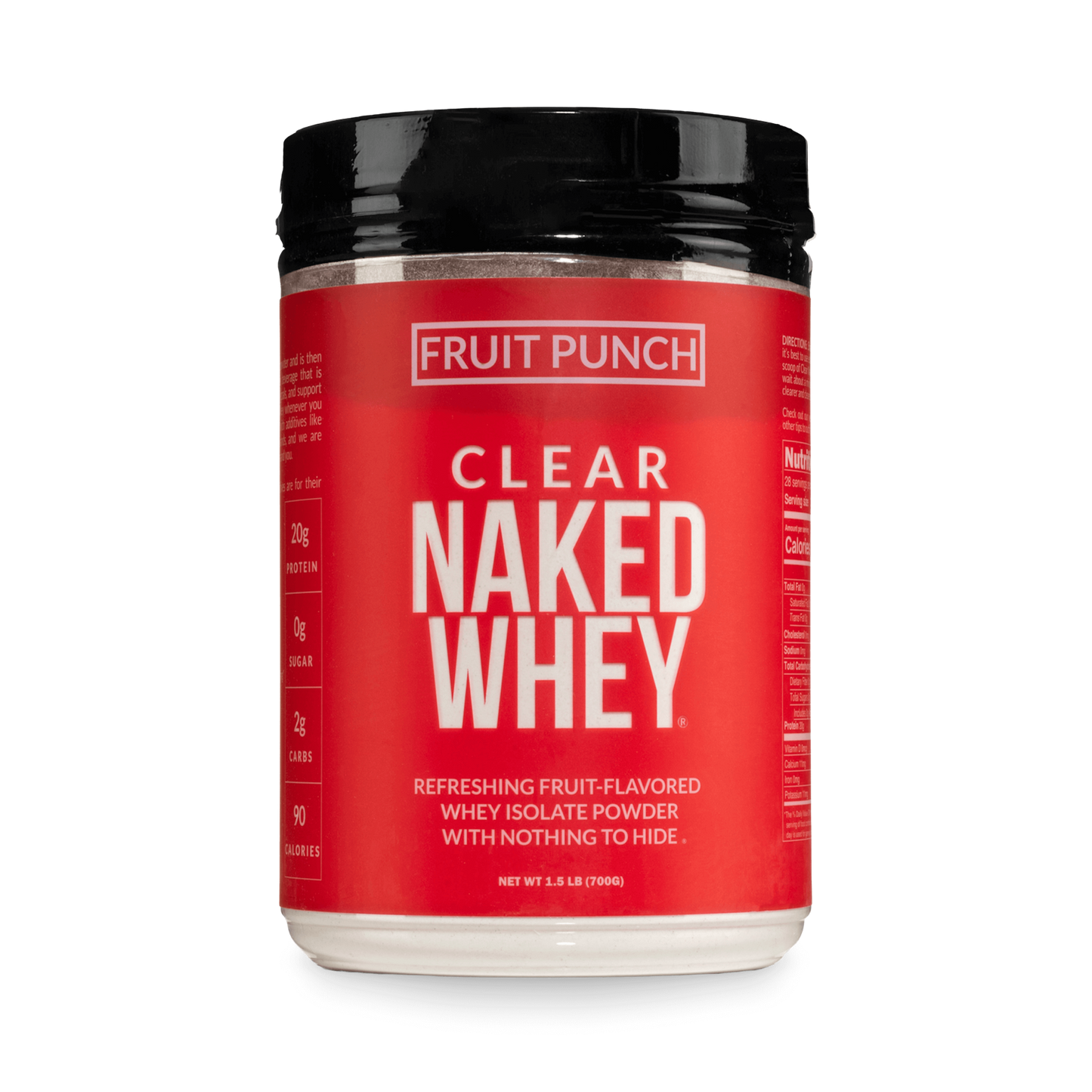 Fruit Punch Whey Protein Isolate - Fruit Punch with a Practical Everyday Format