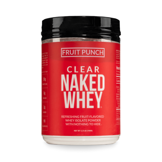 Fruit Punch Whey Protein Isolate - Fruit Punch with a Practical Everyday Format