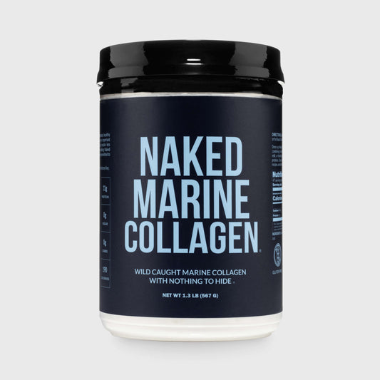 Marine Collagen Peptides Protein Powder - Marine Collagen for Easy Mixing at Home or On the Go