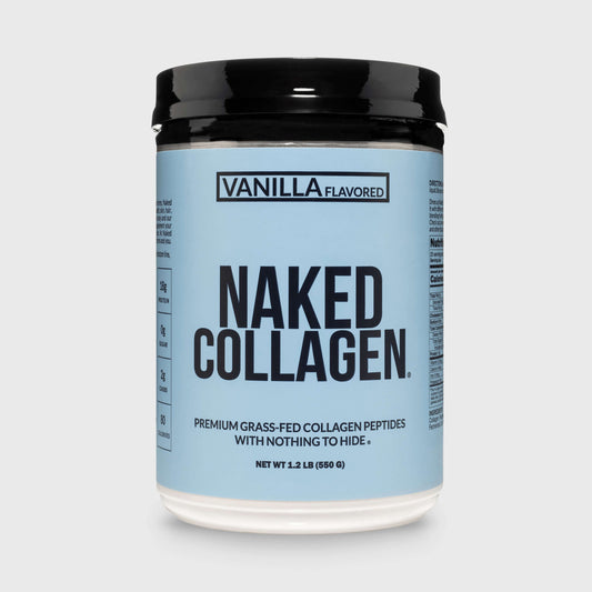 Vanilla Collagen Peptides Powder - Vanilla Collagen Peptides for Easy Mixing at Home or On the Go