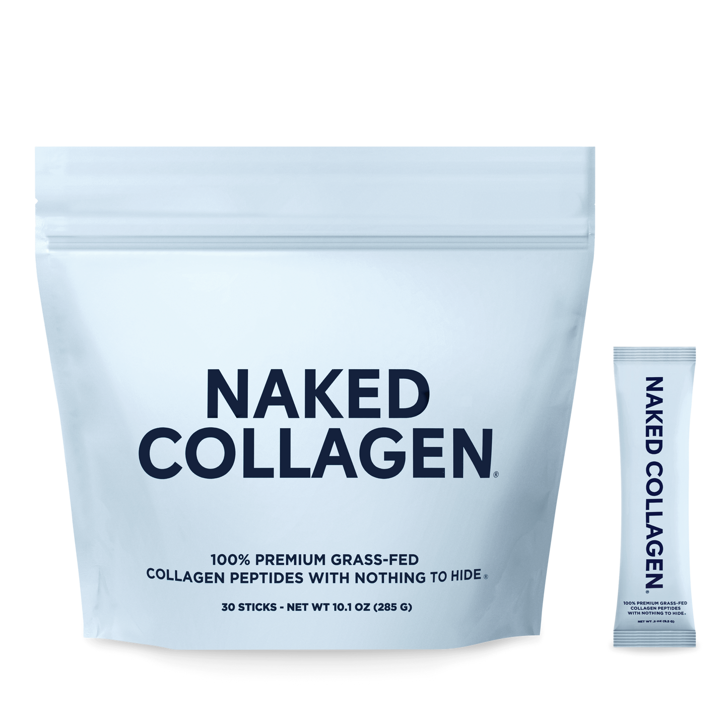 Collagen Peptides Packets - Stick Packs for Easy Mixing at Home or On the Go