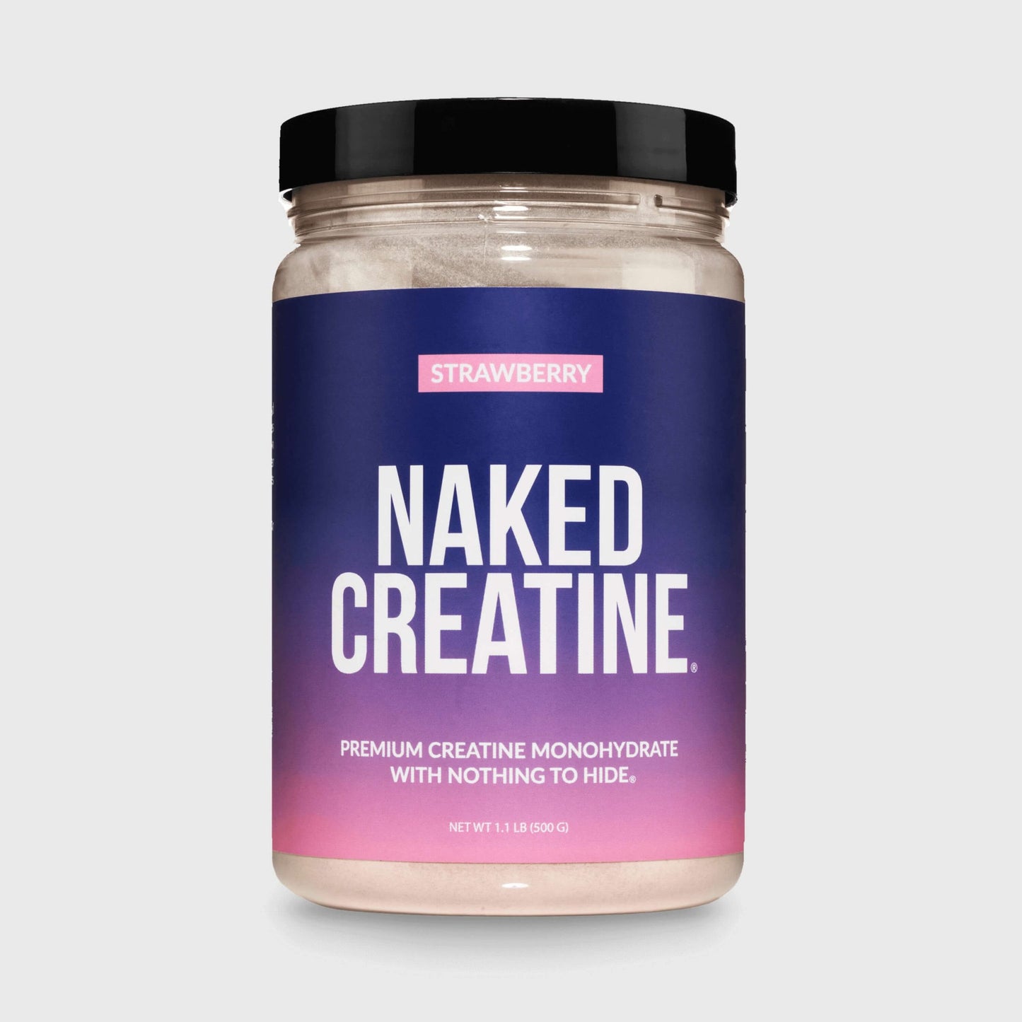 Strawberry Creatine Monohydrate Powder - Strawberry for Flexible Active-Nutrition Use