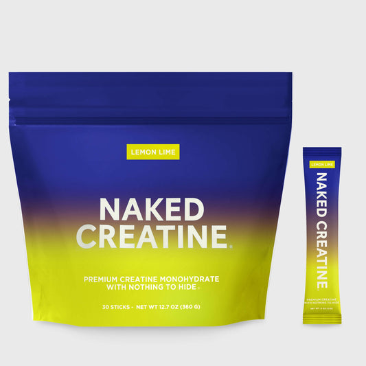 Lemon Lime Creatine Travel Packs - Lemon Lime Sticks for Flexible Active-Nutrition Use