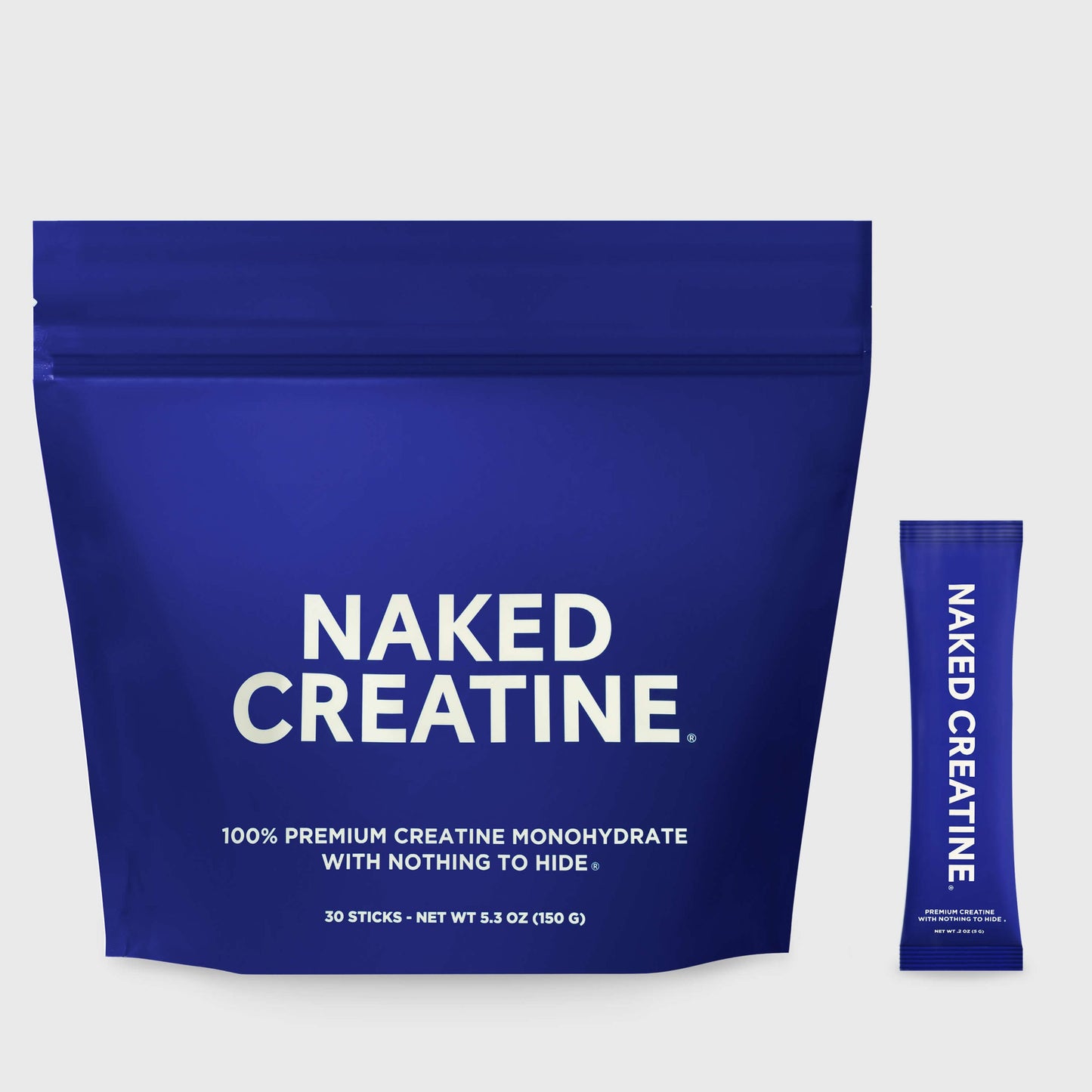 Creatine Travel Packets - Unflavored Sticks for Flexible Active-Nutrition Use