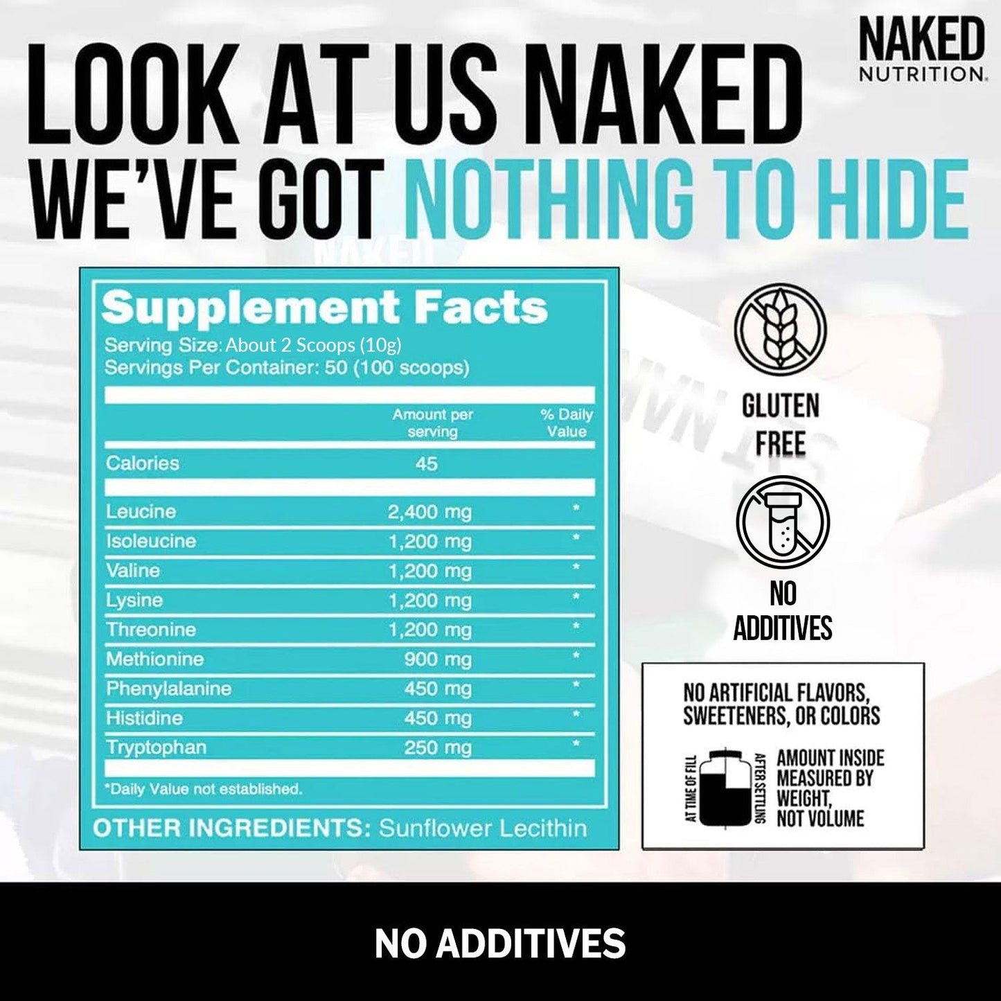 Essential Amino Acids Supplement - Essential Amino Acids for Flexible Active-Nutrition Use