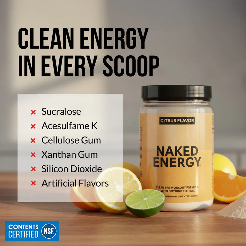 Citrus Pre Workout Supplement - Citrus for Flexible Active-Nutrition Use