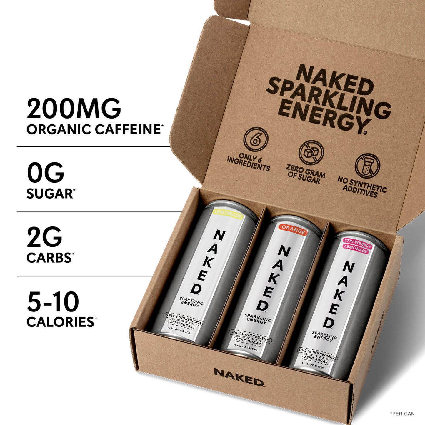 Sparkling Energy Sample Kits - Sample Pack for Easy Daily Protein Drinks