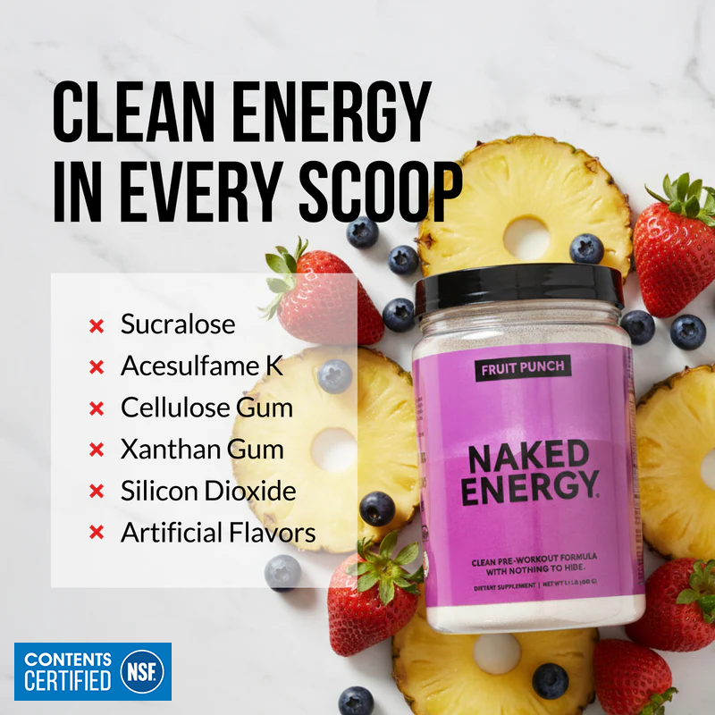 Fruit Punch Pre Workout Supplement - Fruit Punch for Flexible Active-Nutrition Use