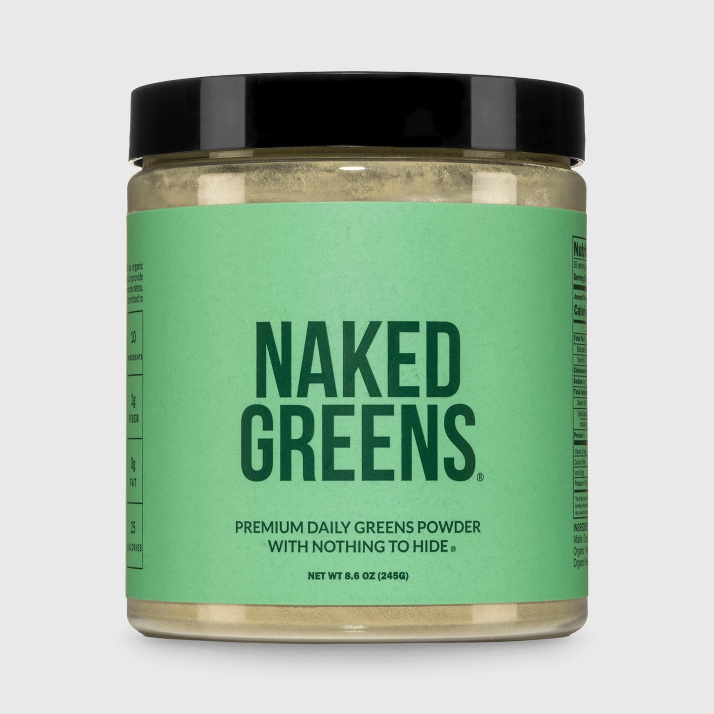 Organic Greens, Prebiotic & Probiotic Powder with a Practical Everyday Format