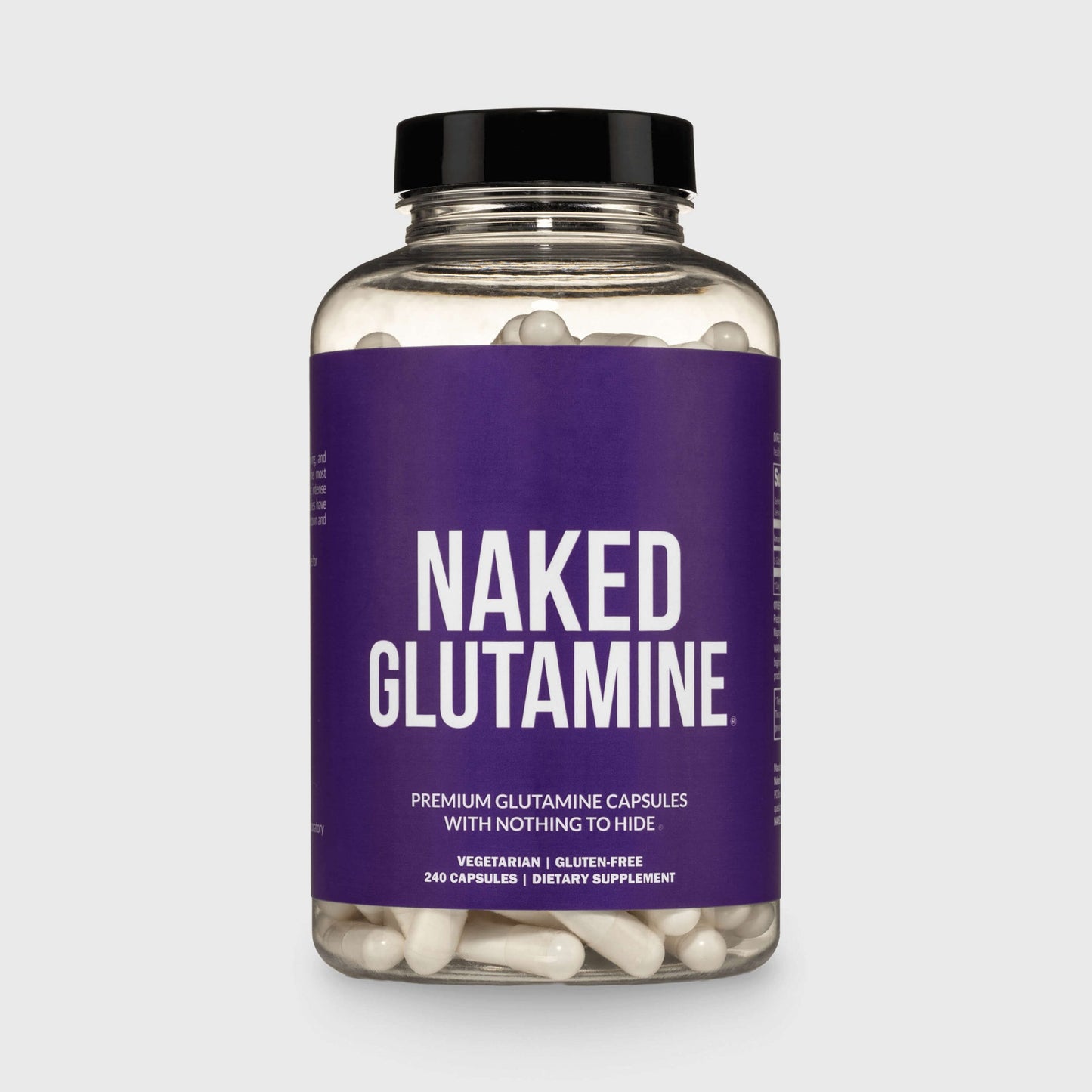 Glutamine Capsules - Capsules for Flexible Active-Nutrition Use