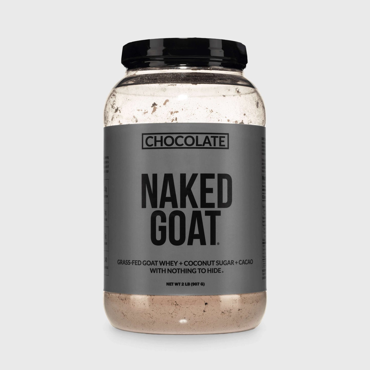 Chocolate Goat Whey Protein Powder - Chocolate with a Straightforward Protein Formula