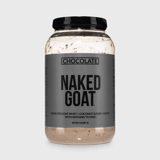 Chocolate Goat Whey Protein Powder - Chocolate with a Straightforward Protein Formula