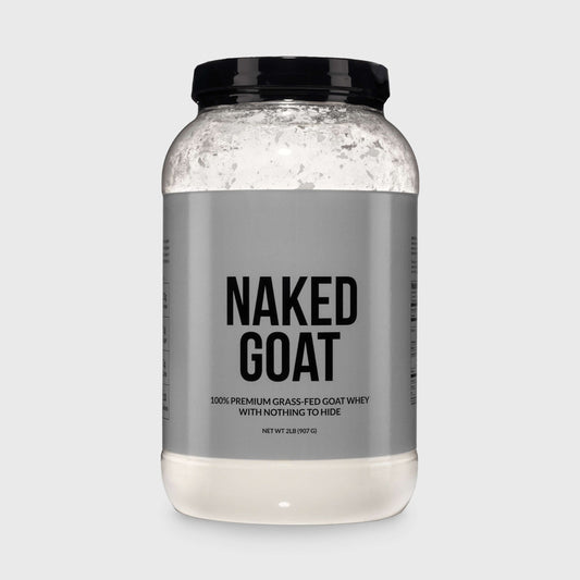 Goat Whey Protein Powder - Unflavored with a Straightforward Protein Formula