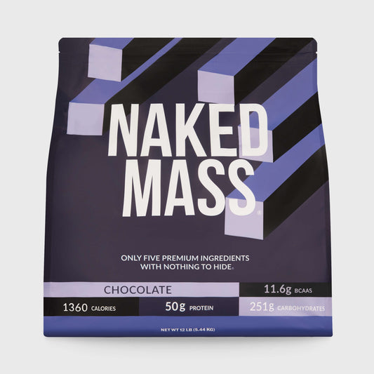 Chocolate Mass Gainer Protein Supplement - Chocolate 12LB for Blending into Daily Nutrition Shakes
