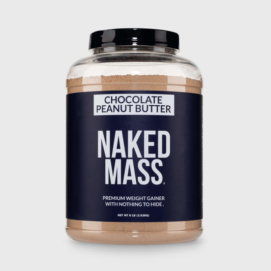 Chocolate Peanut Butter Mass Gainer Protein Supplement - Chocolate PB for Blending into Daily Nutrition Shakes