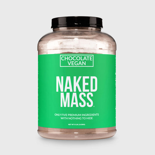 Chocolate Vegan Mass Gainer Supplement - Chocolate (Vegan) for Blending into Daily Nutrition Shakes