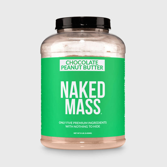 Chocolate Peanut Butter Vegan Mass Gainer Supplement - Chocolate PB (Vegan) for Blending into Daily Nutrition Shakes