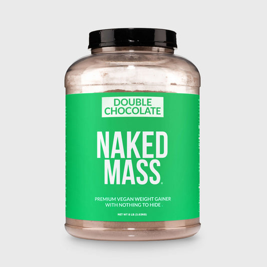Double Chocolate Vegan Mass Gainer Supplement - Double Chocolate (Vegan) for Blending into Daily Nutrition Shakes