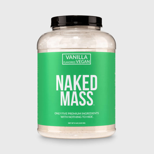 Vanilla Vegan Mass Gainer Supplement - Vanilla (Vegan) for Blending into Daily Nutrition Shakes