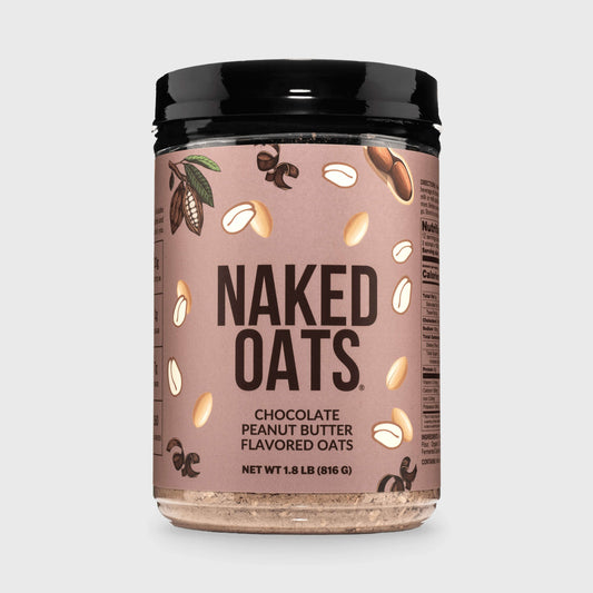 Chocolate Peanut Butter Protein Oats - Chocolate Peanut Butter with an Easy-Prep Protein Oat Formula