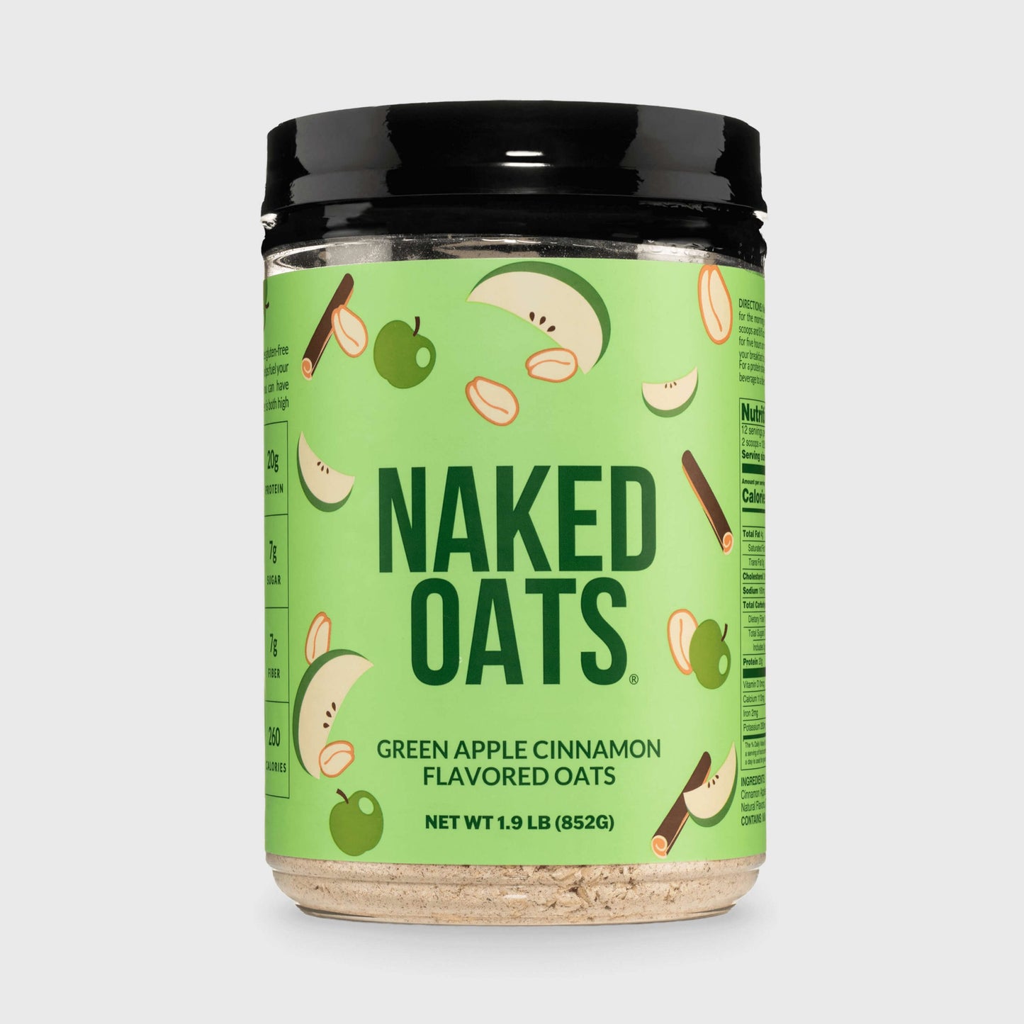 Green Apple Cinnamon Protein Oats - Green Apple Cinnamon with an Easy-Prep Protein Oat Formula