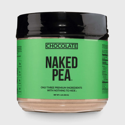 Chocolate Pea Protein Powder - Chocolate - Compact Size with a Straightforward Protein Formula