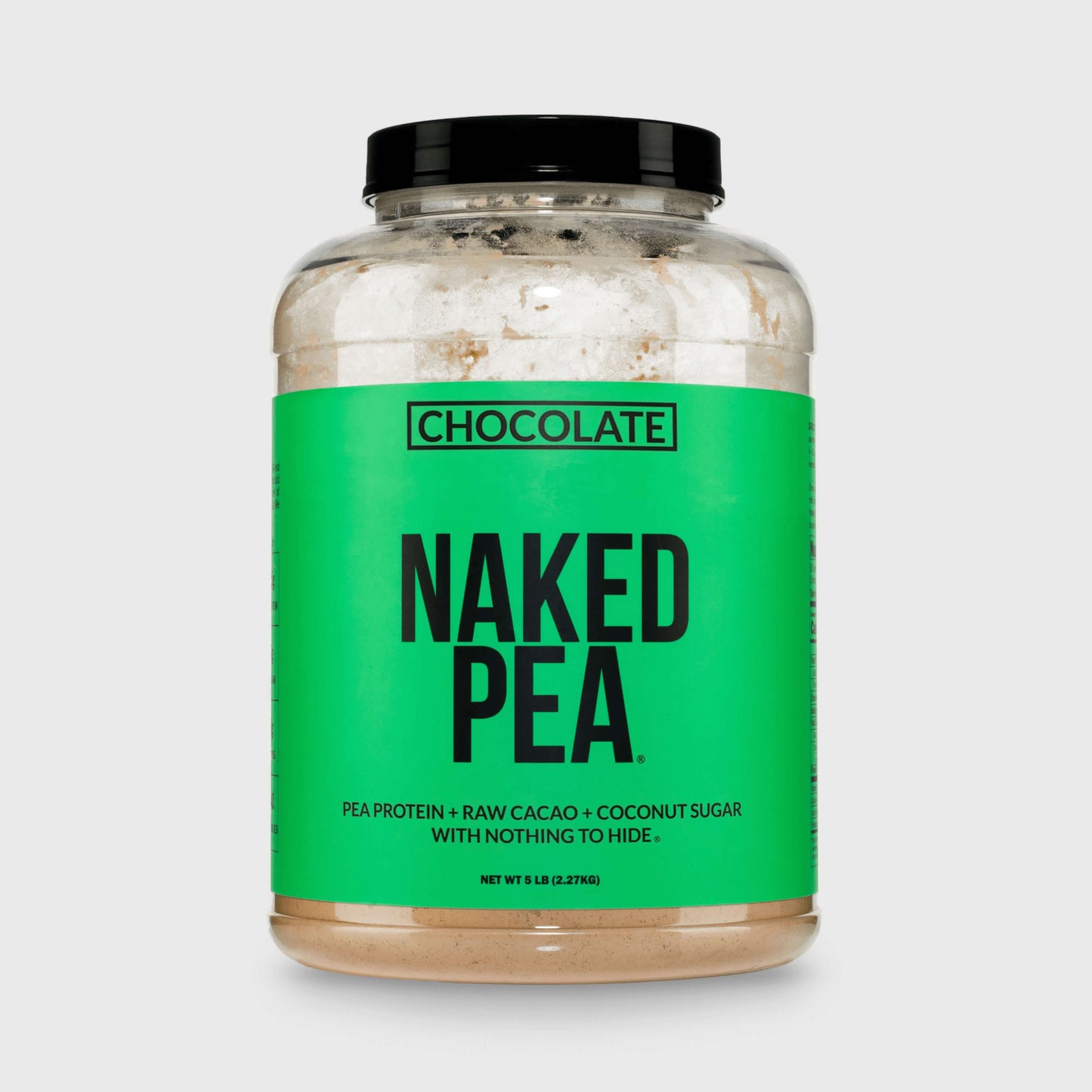 Chocolate Pea Protein Powder - Chocolate - Bulk Size with a Straightforward Protein Formula