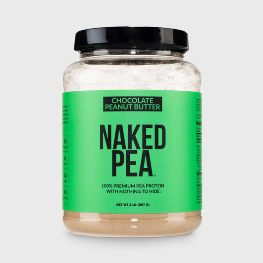 Chocolate Peanut Butter Pea Protein Powder - Chocolate PB - Chocolate Formula with a Straightforward Protein Formula