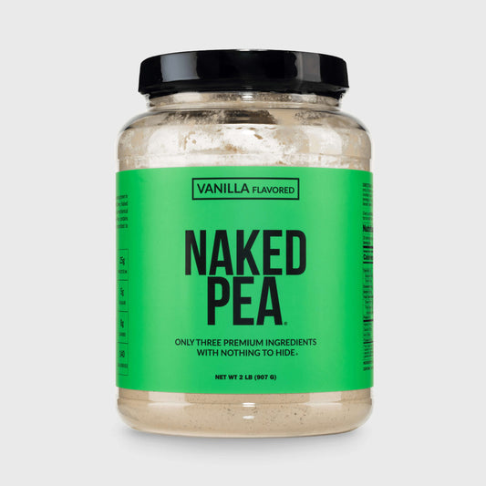 Vanilla Pea Protein Powder - Vanilla - Standard Size with a Straightforward Protein Formula
