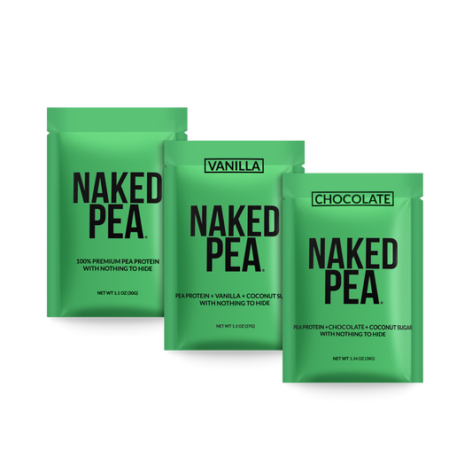 Vegan Protein Powder Sample Pack with a Straightforward Protein Formula
