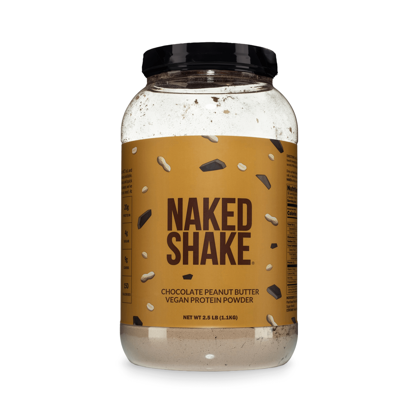 Chocolate PB Protein Shake - Chocolate Peanut Butter for Easy Daily Protein Drinks