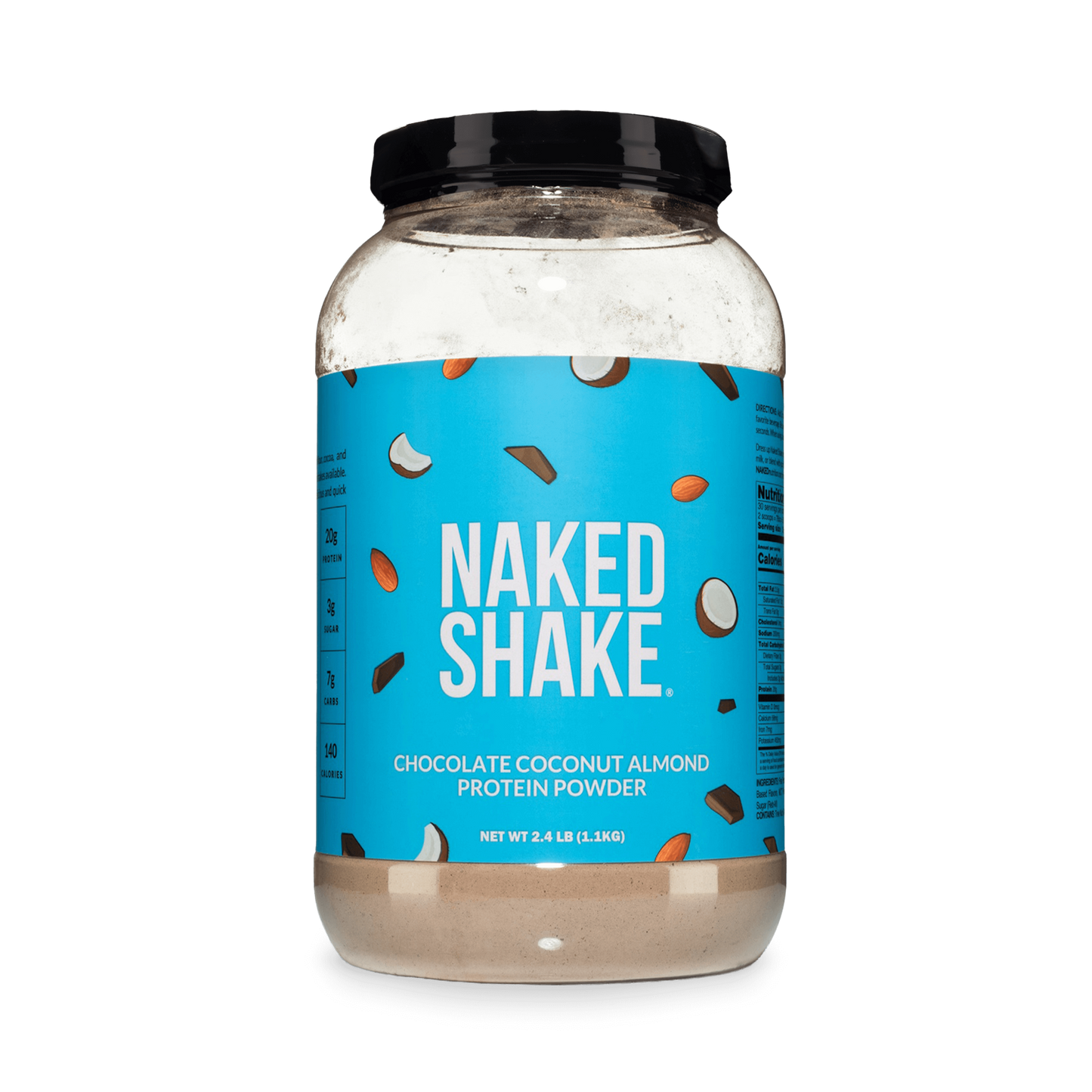 Chocolate Coconut Almond Protein Shake - Chocolate Coconut Almond for Easy Daily Protein Drinks